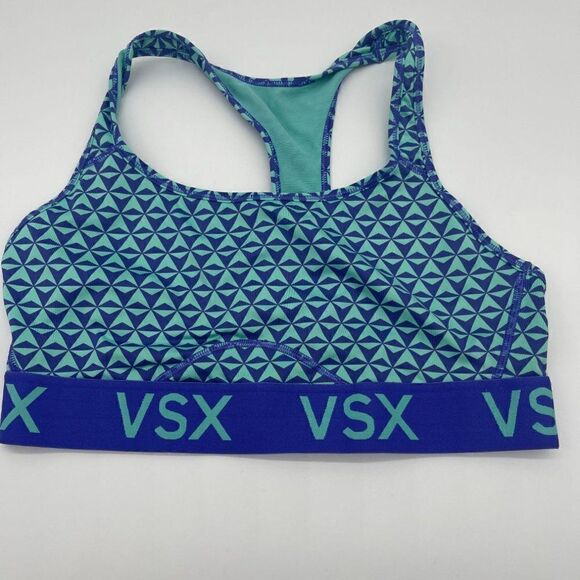 VS X Sports Bra Racerback Sz L Elastic Band Intimates & Sleep Wear - Picture 4 of 5